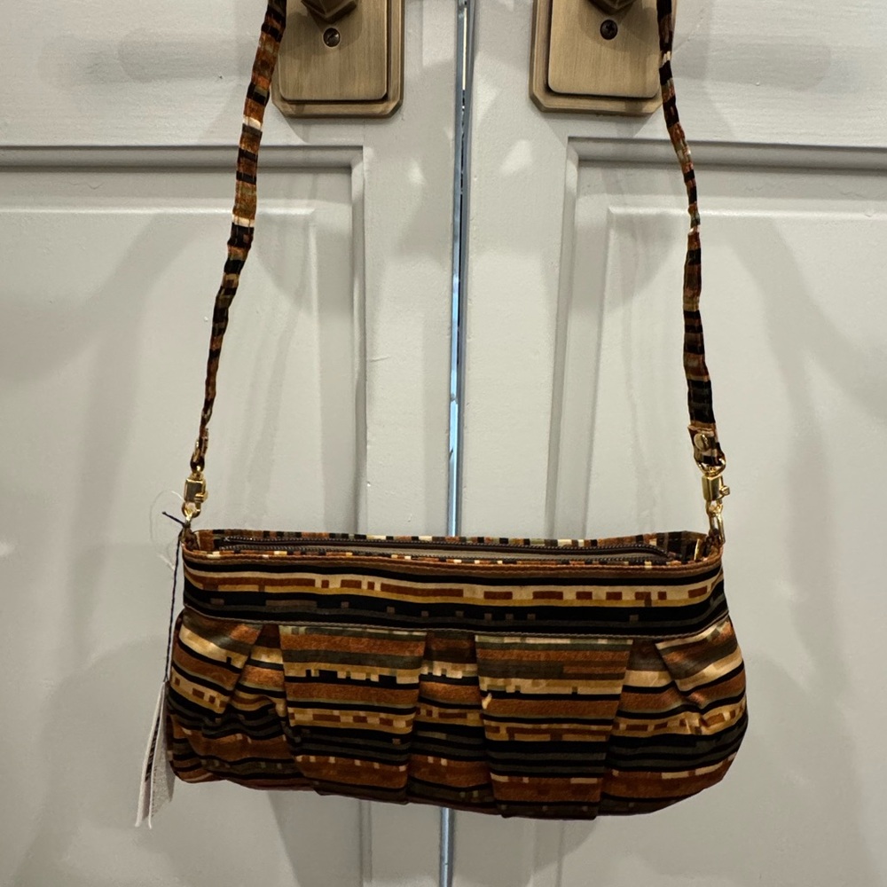 J.Renee Multicolor Striped Shoulder Bag
